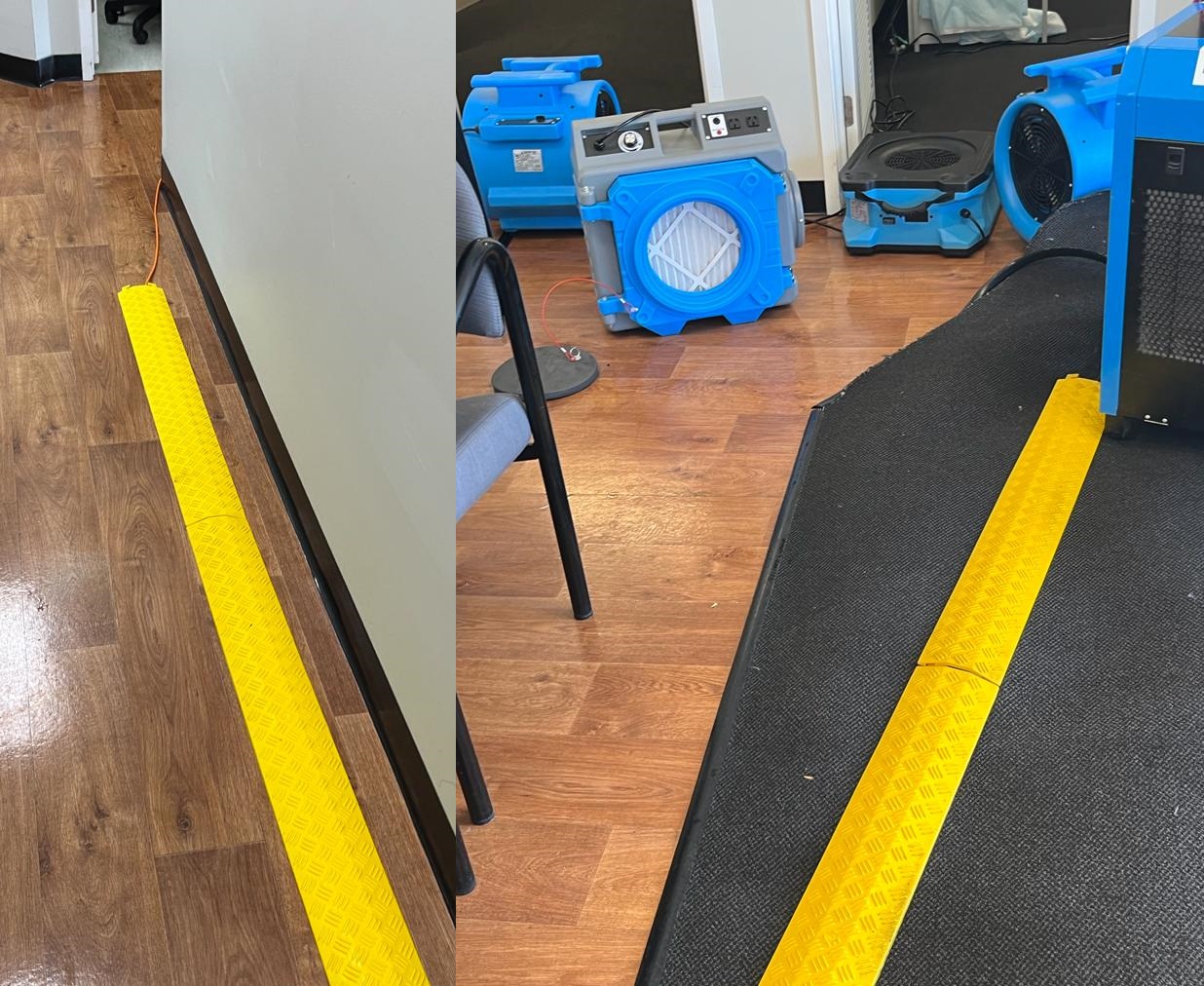 removing wet, water damaged timber, wet timber flooring