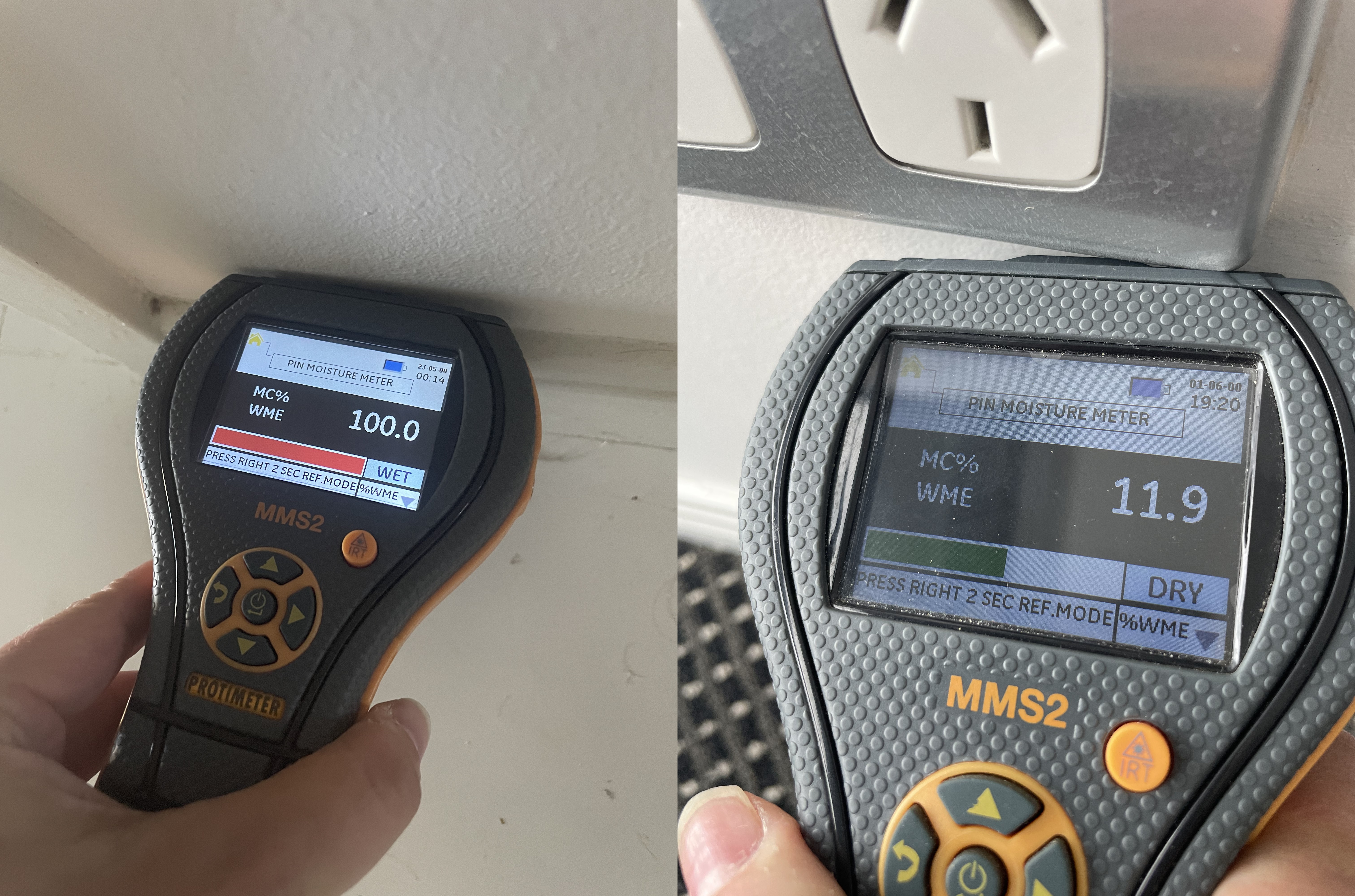 cleaning mould from water damage