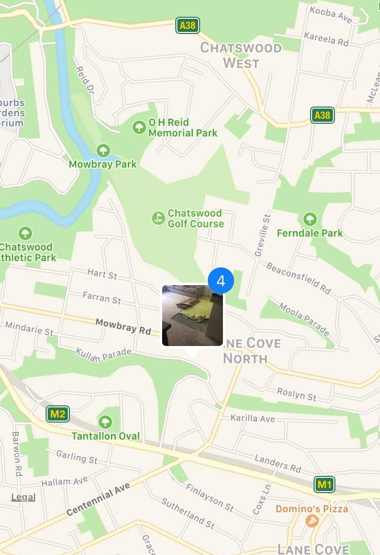 Drying carpet and underlay after carpet water damage at Mowbray Rd, Lane Cove North 2066 done on 12/1/2017